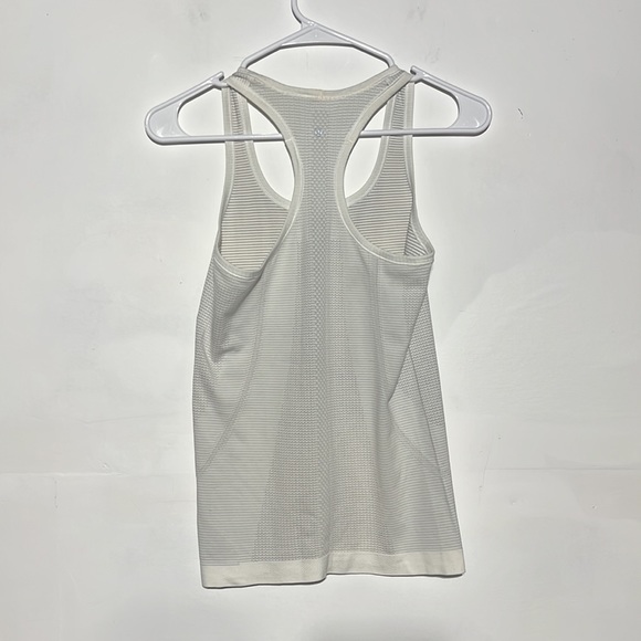 Lululemon Swiftly Tech Racerback Tank Top 2.0 White Size 4 - Picture 5 of 8
